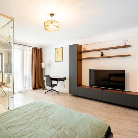 Riverside 45 Free Parking Apartment Bucharest