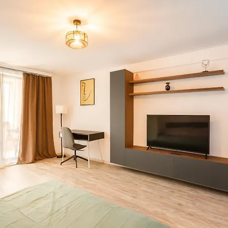 Riverside 45 Free Parking Apartment Bucharest